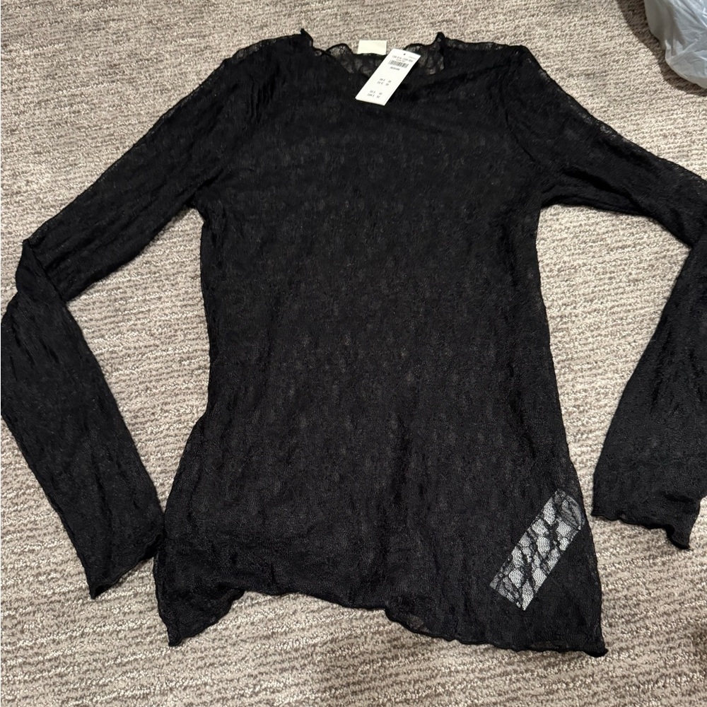 NWT Abercrombie lace long sleeve